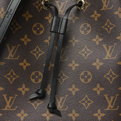 Louis Vuitton Monogram Neonoe MM Black 7 of 9