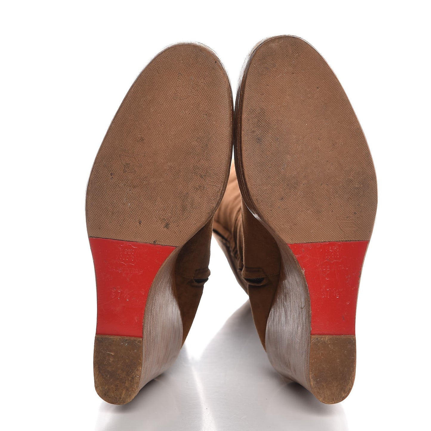 Suede Love Story Wedge Boots 37.5