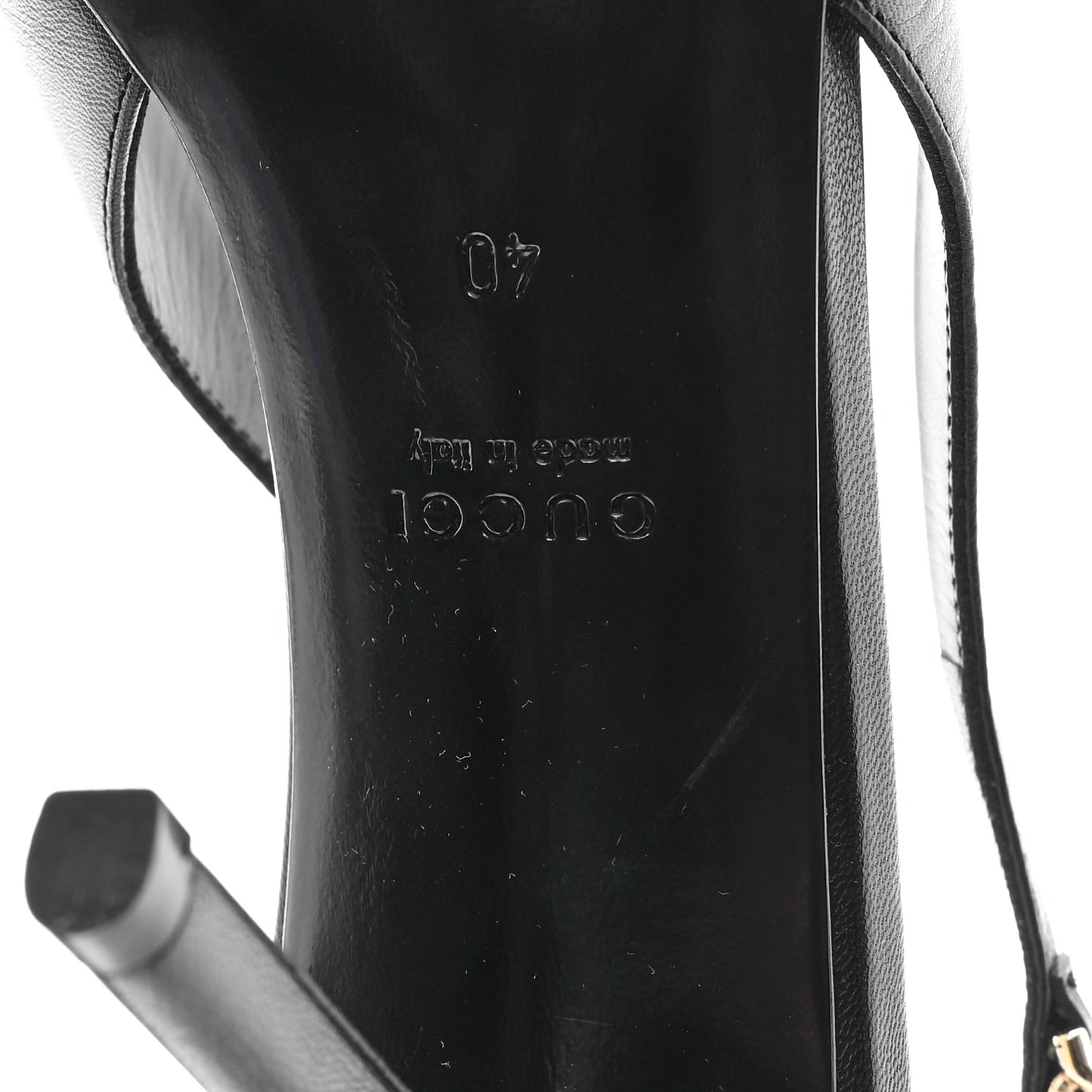 Malaga Kid 85mm Slingback Pumps 40 Black