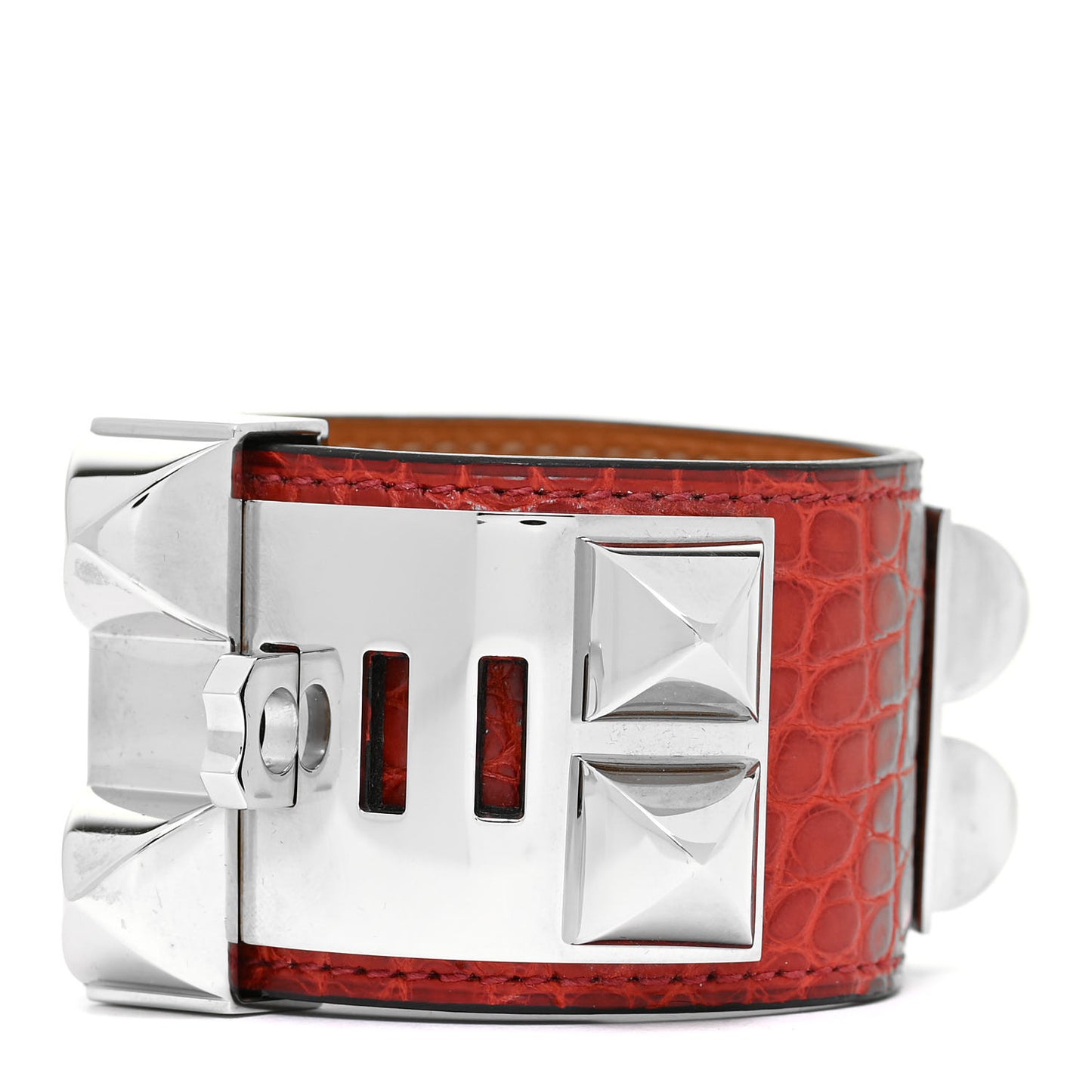 Matte Alligator Collier De Chien CDC Bracelet S