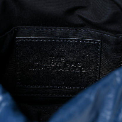 Marc Jacobs Lambskin The Pillow Bag Blue Sea 6 of 10