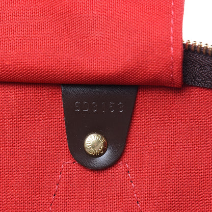 Louis Vuitton Damier Ebene Speedy 30 6 of 11