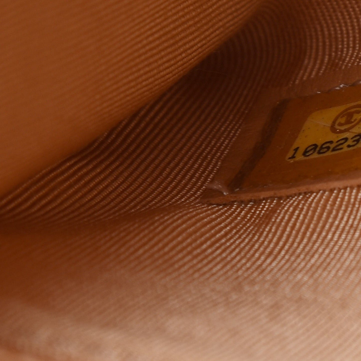Canvas Camellia N°5 Flap Beige