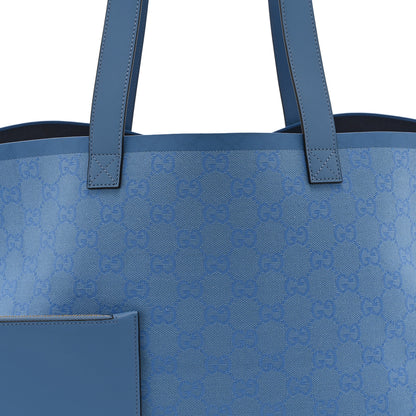 Gucci GG Monogram Medium Totissima Shopping Tote Light Blue 9 of 11
