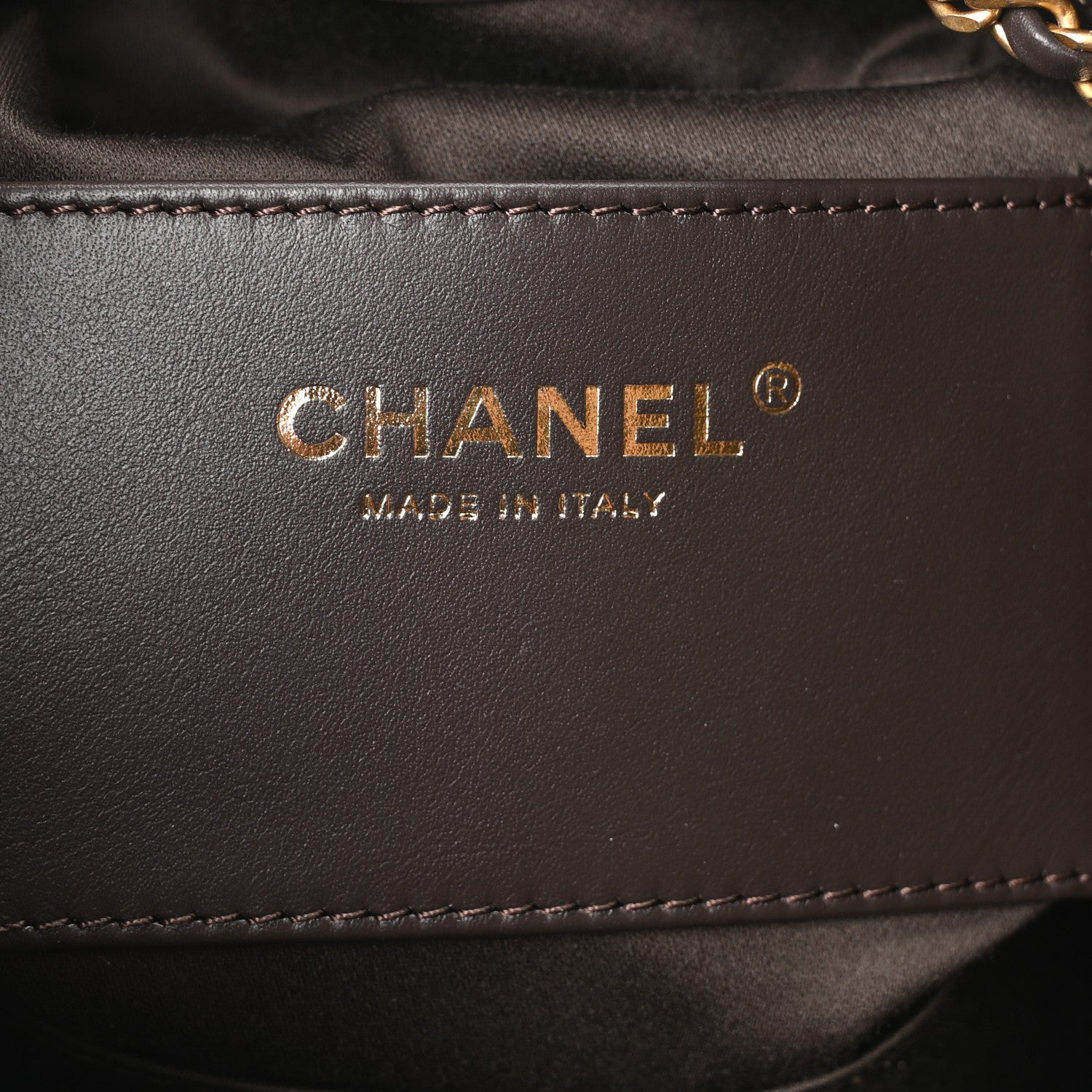 Chanel Suede Quilted Mini Chanel 25 Handbag Dark Brown 11 of 21