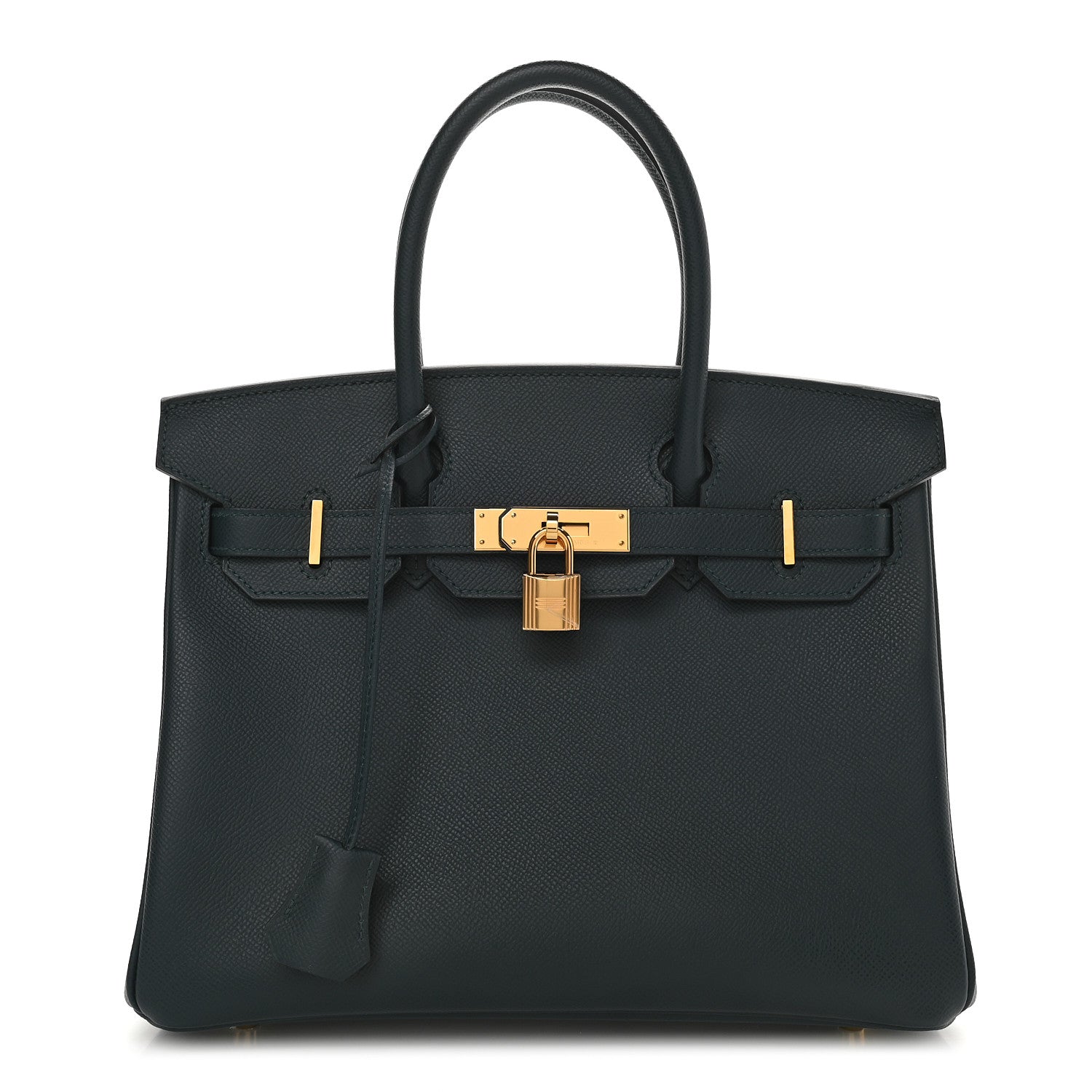 Hermes Epsom Birkin 30 Vert Cypress 1 of 10