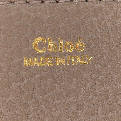 Chloe Grained Lambskin Drew Shoulder Bag Motty Grey 6 of 10