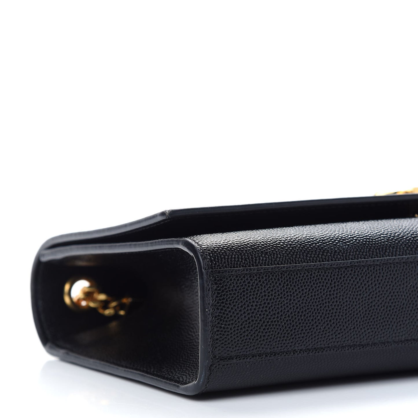 Grain De Poudre Medium Classic Monogram Kate Satchel Black