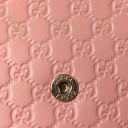 Gucci Soft Microguccissima Continental Zip Wallet Soft Pink 12 of 13