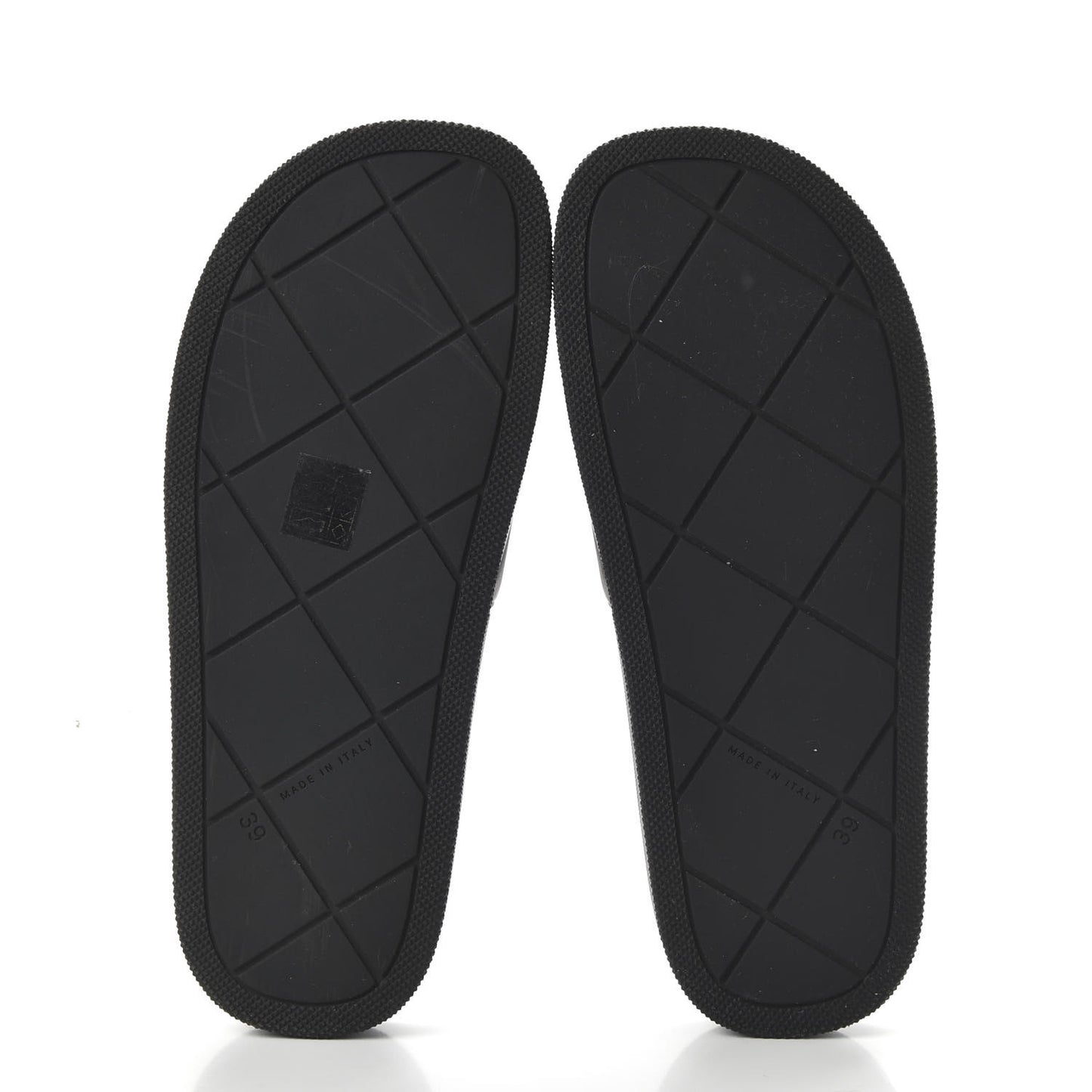 Rubber The Slider Sandals 39 Black