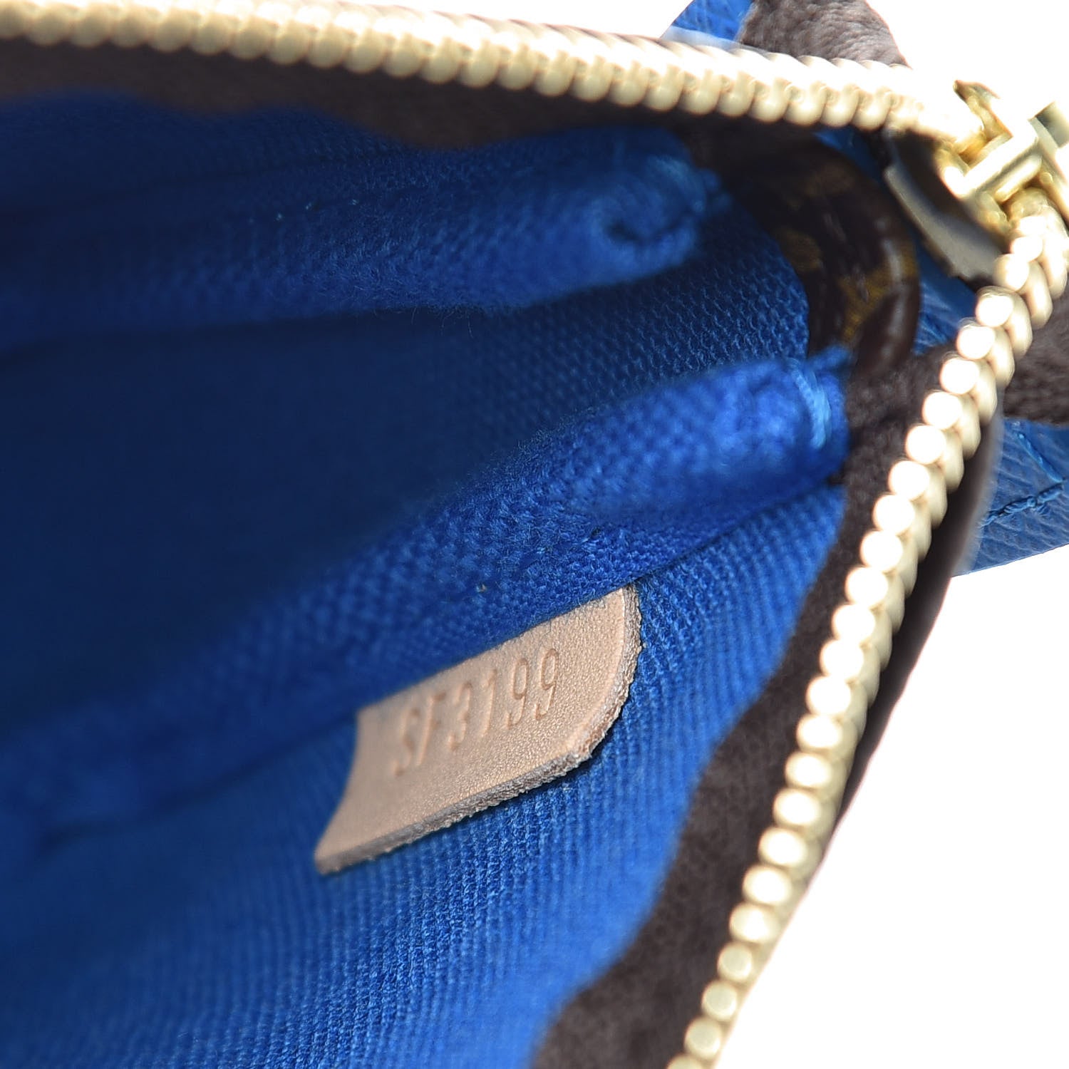 Louis Vuitton Monogram 2019 Christmas Animation Mini Venice Pochette Accessories Blue 7 of 7