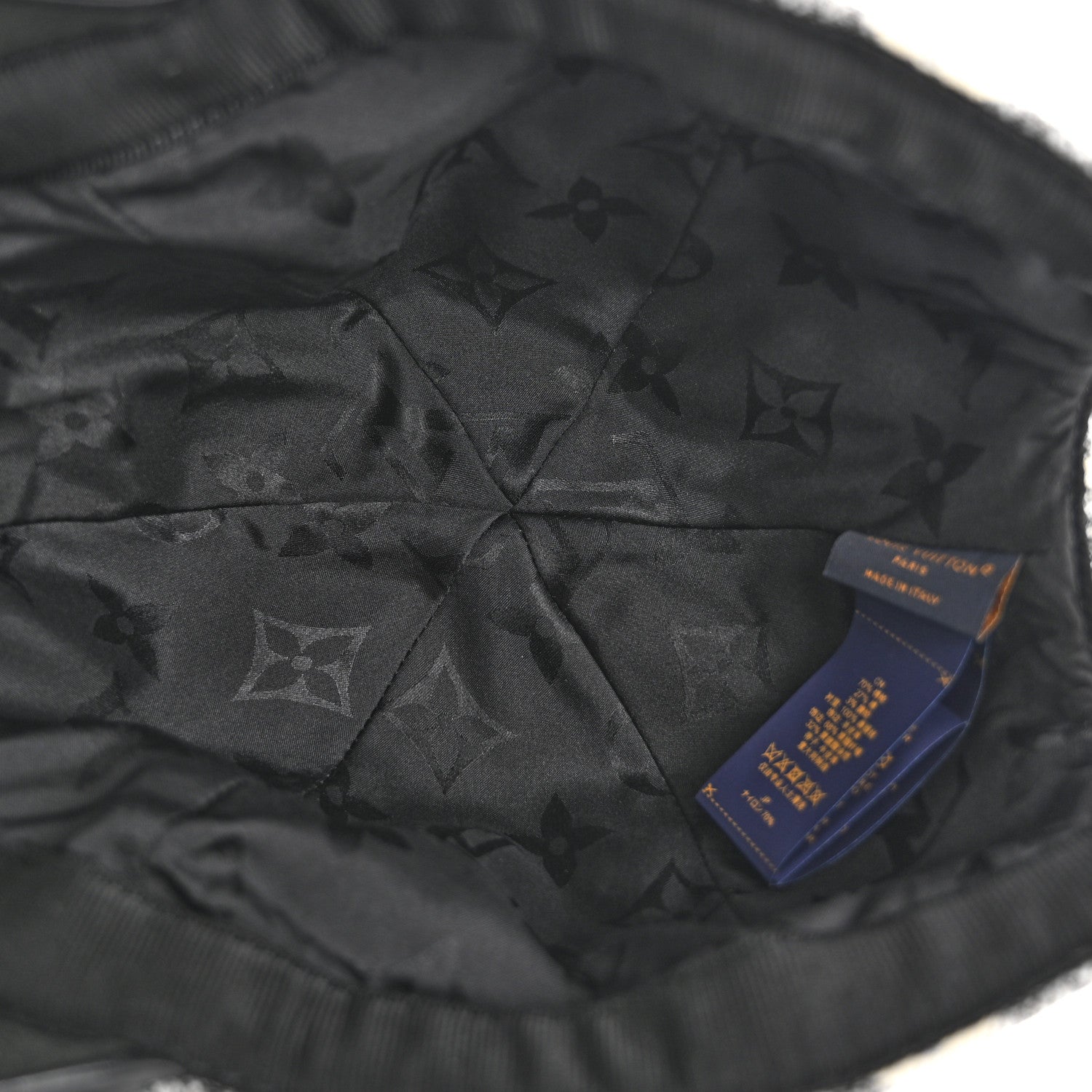 Louis Vuitton Monogram Jacquard Cap M Grey 7 of 10