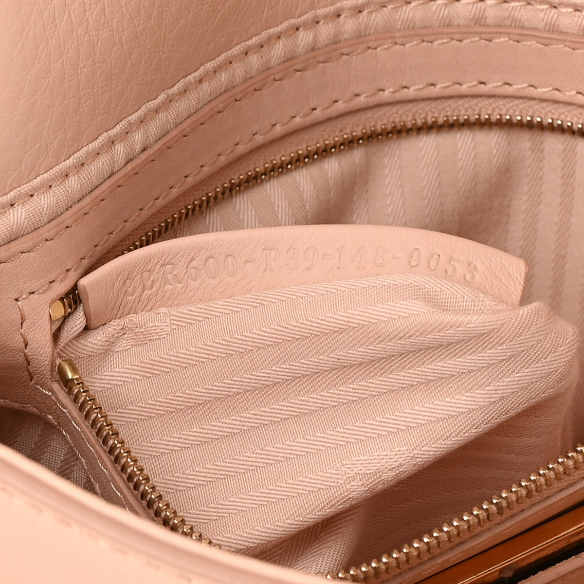 Vitello Enamel Interchangeable Strap Baguette Rosa Plaster