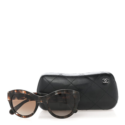 Chanel Acetate Polarized Butterfly Sunglasses 5371 Tortoise 9 of 9