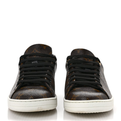 Louis Vuitton Patent Monogram Frontrow Sneakers 38 2 of 8