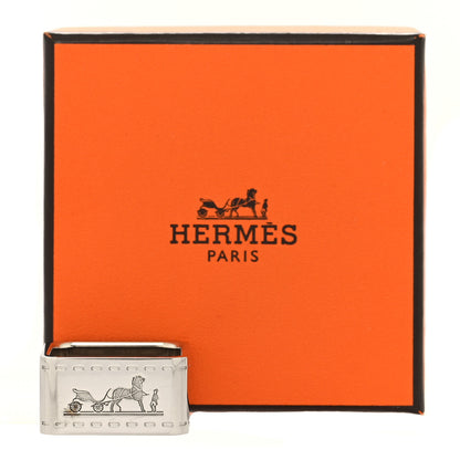 Hermes Palladium Bolduc Scarf Ring 4 of 4