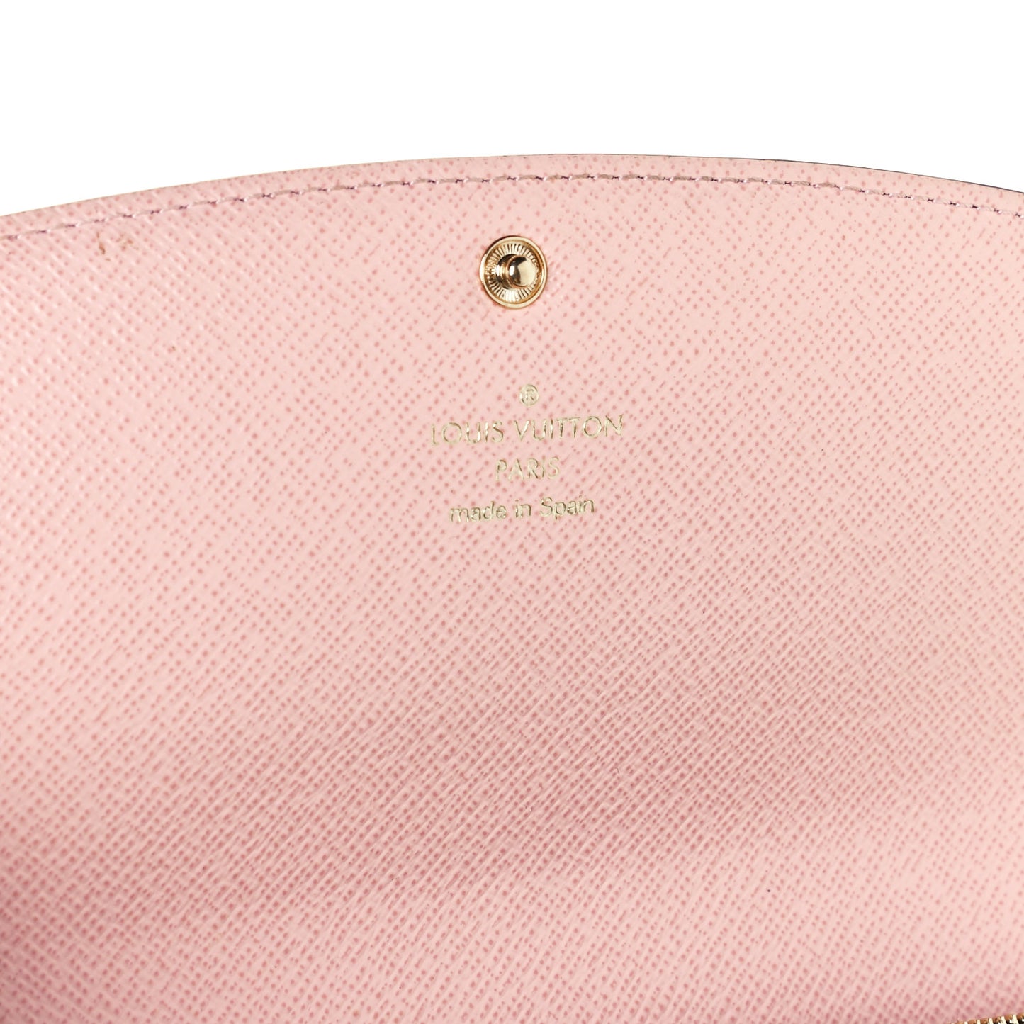 Monogram Emilie Wallet Rose Ballerine
