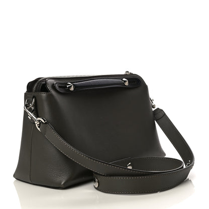 Fendi Vitello Dolce 4 Color Medium By The Way Boston Bag Carbone Grigio Polvere Multicolor 3 of 12