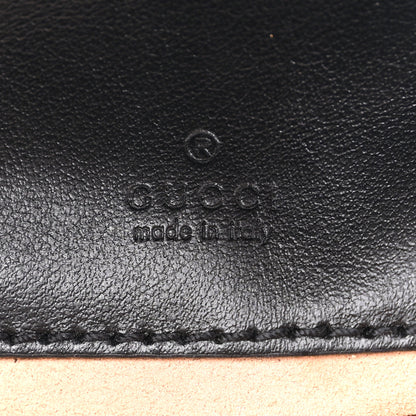 Gucci Calfskin Matelasse Mini GG Marmont Crossbody Bag Black 6 of 10