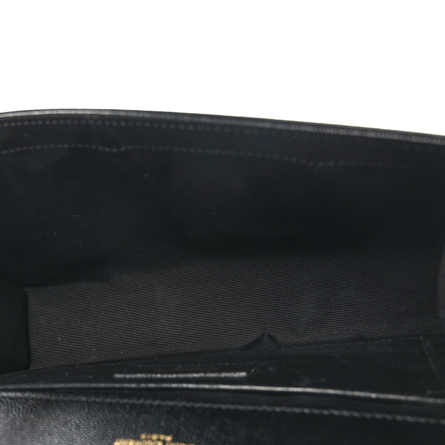 Saint Laurent Grain De Poudre Medium Classic Monogram Kate Satchel Black 5 of 9
