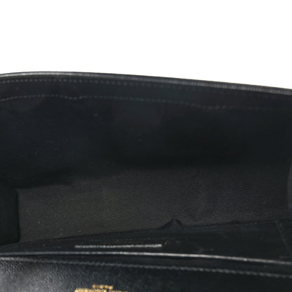 Saint Laurent Grain De Poudre Medium Classic Monogram Kate Satchel Black 5 of 9
