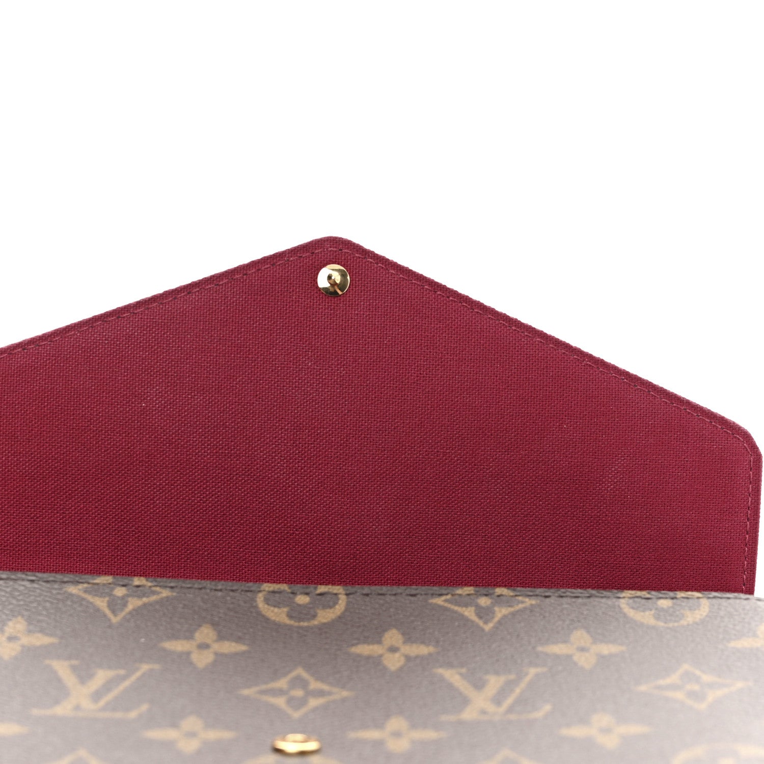Louis Vuitton Monogram Pochette Felicie Chain Wallet Fuchsia 12 of 12