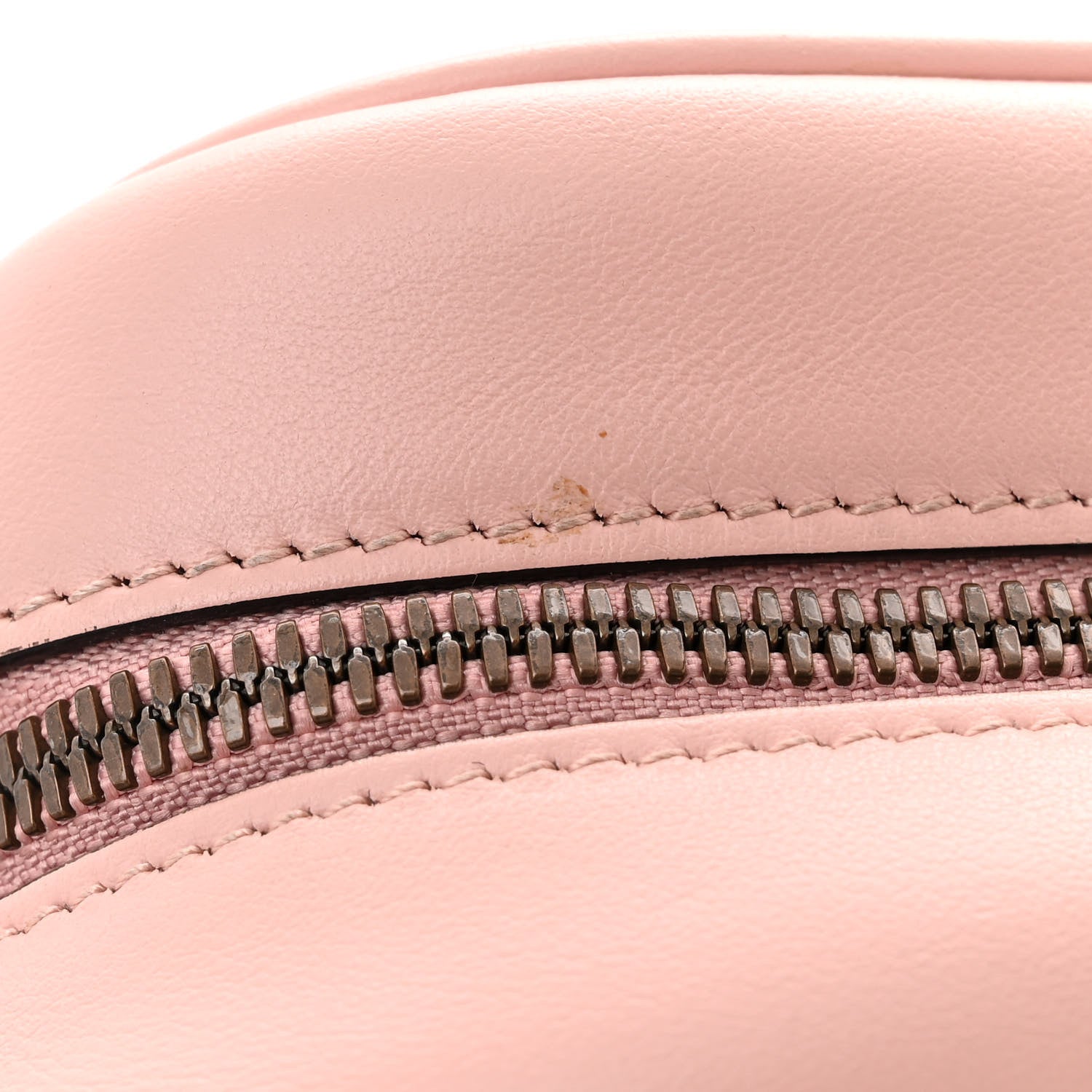 Gucci Calfskin Matelasse Small GG Marmont Chain Shoulder Bag Perfect Pink 11 of 13