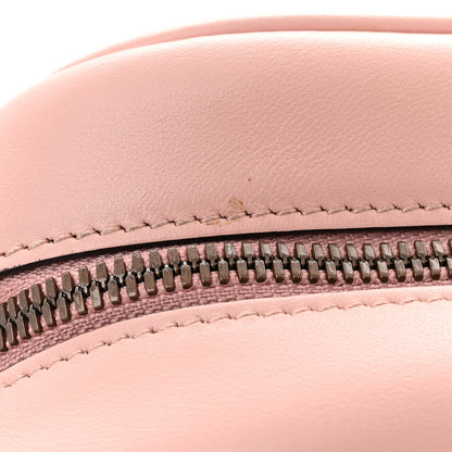 Gucci Calfskin Matelasse Small GG Marmont Chain Shoulder Bag Perfect Pink 11 of 13