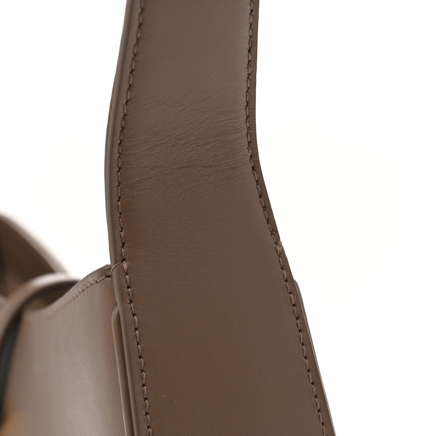 Smooth Calfskin Le 5 A 7 Hobo Taupe