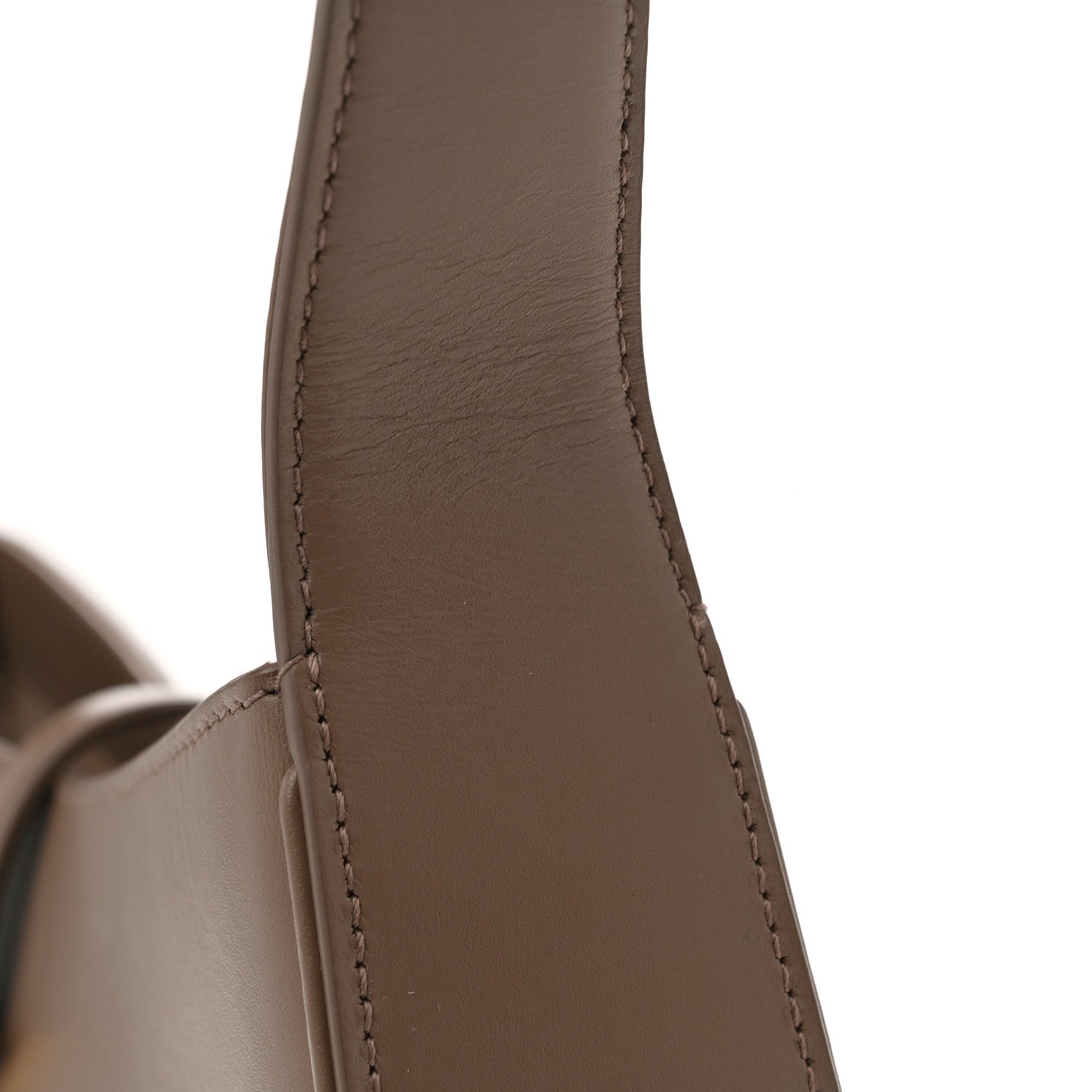 Saint Laurent Smooth Calfskin Le 5 A 7 Hobo Taupe 11 of 12