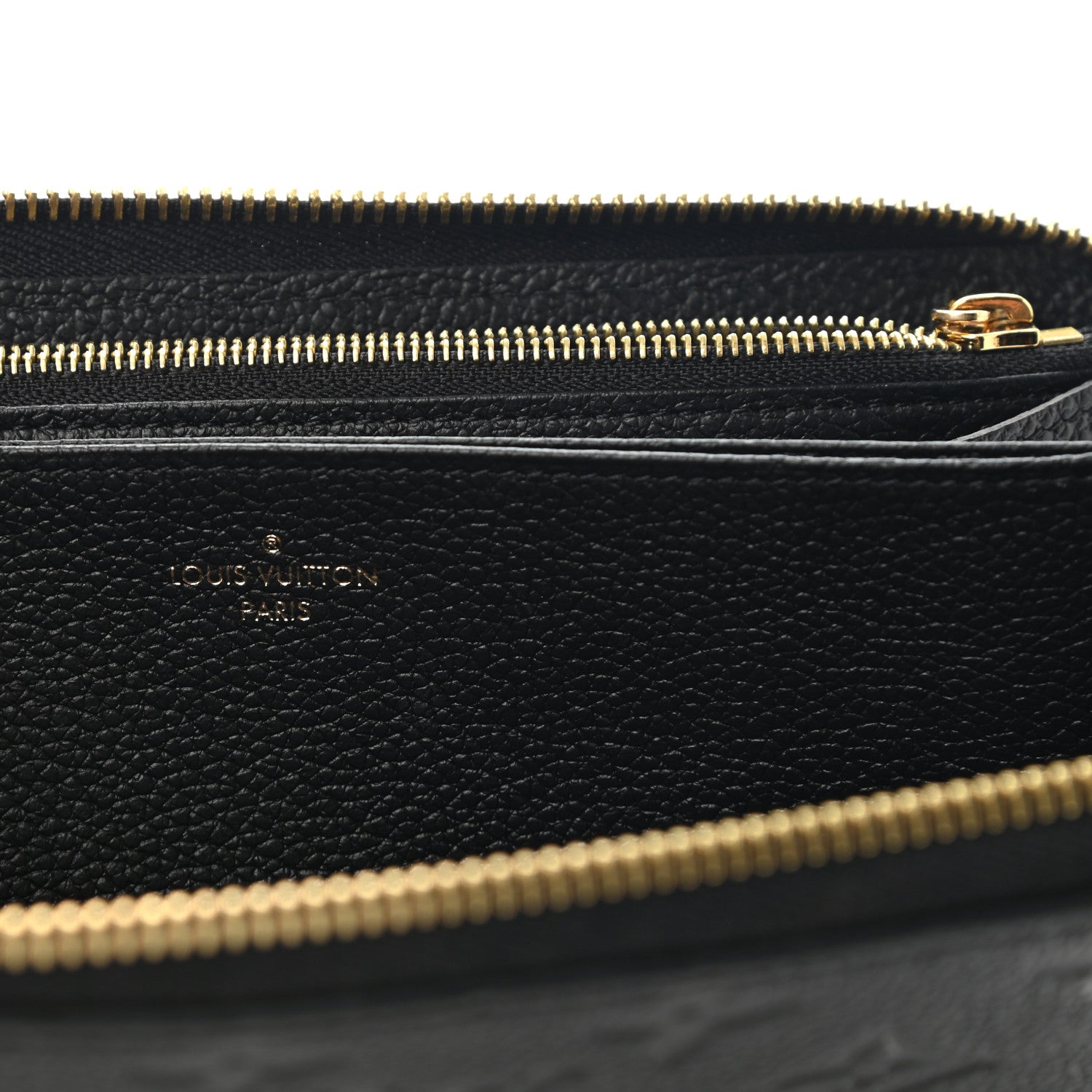 Louis Vuitton Empreinte Zippy Wallet Black 6 of 8