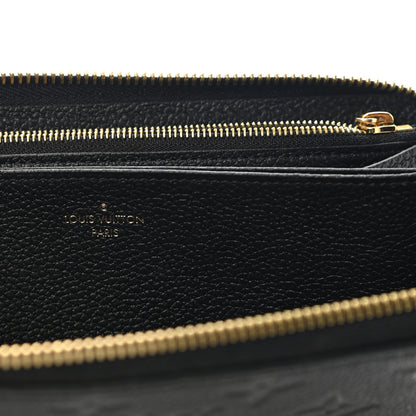 Louis Vuitton Empreinte Zippy Wallet Black 6 of 8