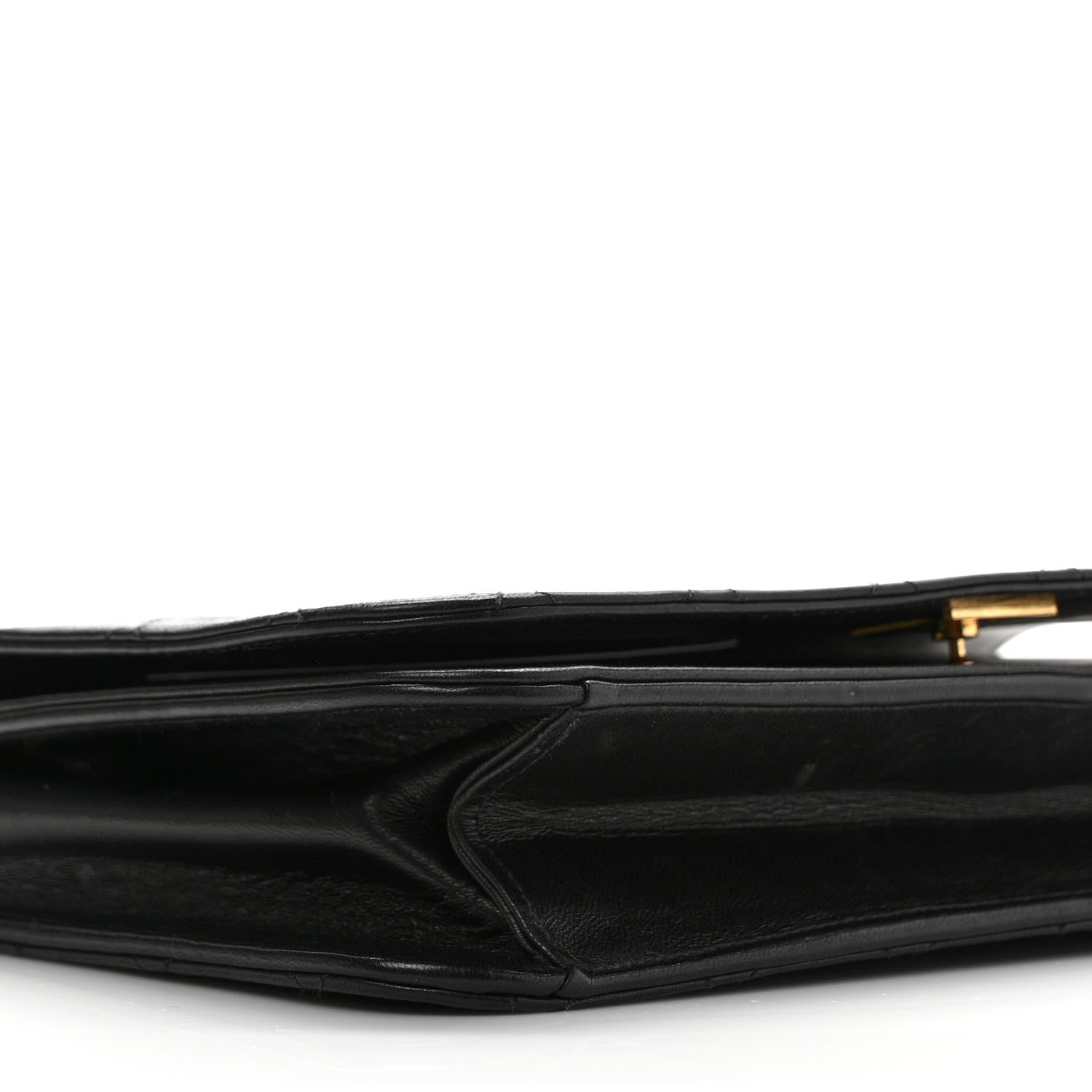 Chanel Lambskin Quilted Small Single Flap Bag Black 9 of 11