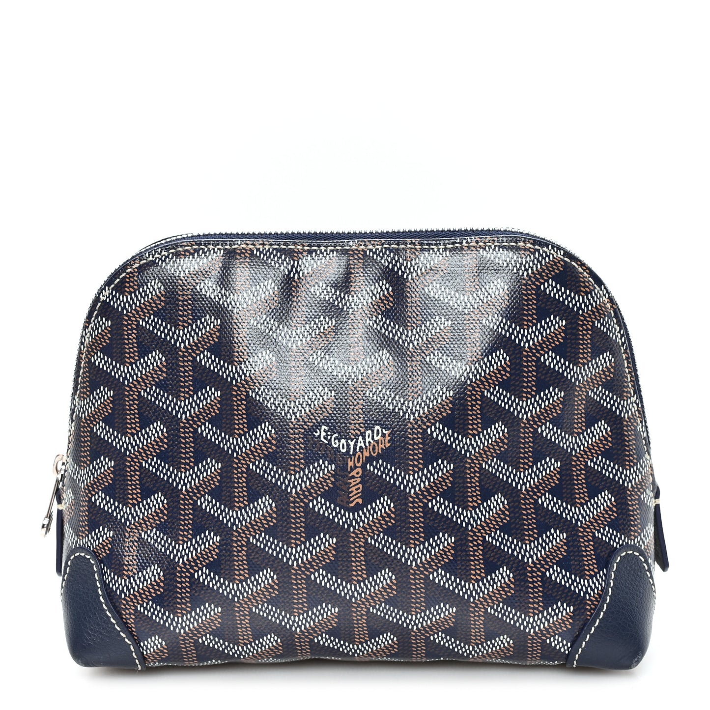 Goyardine Vendome Toiletry Pouch Navy