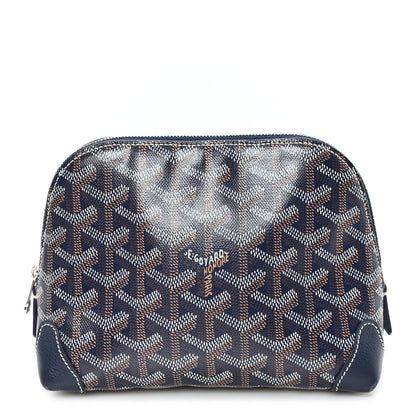 Goyard Goyardine Vendome Toiletry Pouch Navy 1 of 7