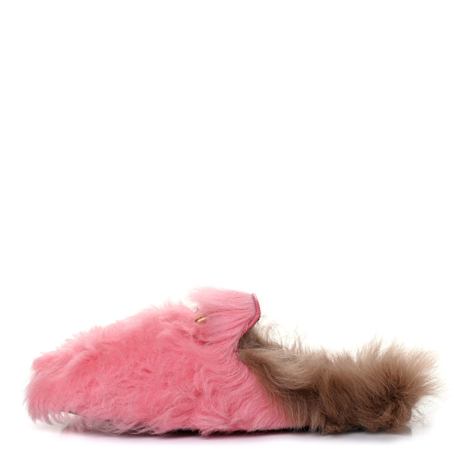 Gucci Merino Wool Womens Princetown Slippers 36 Pink 1 of 4