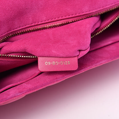 Christian Dior Lambskin Cannage Large Dioraddict Flap Fuchsia 7 of 11
