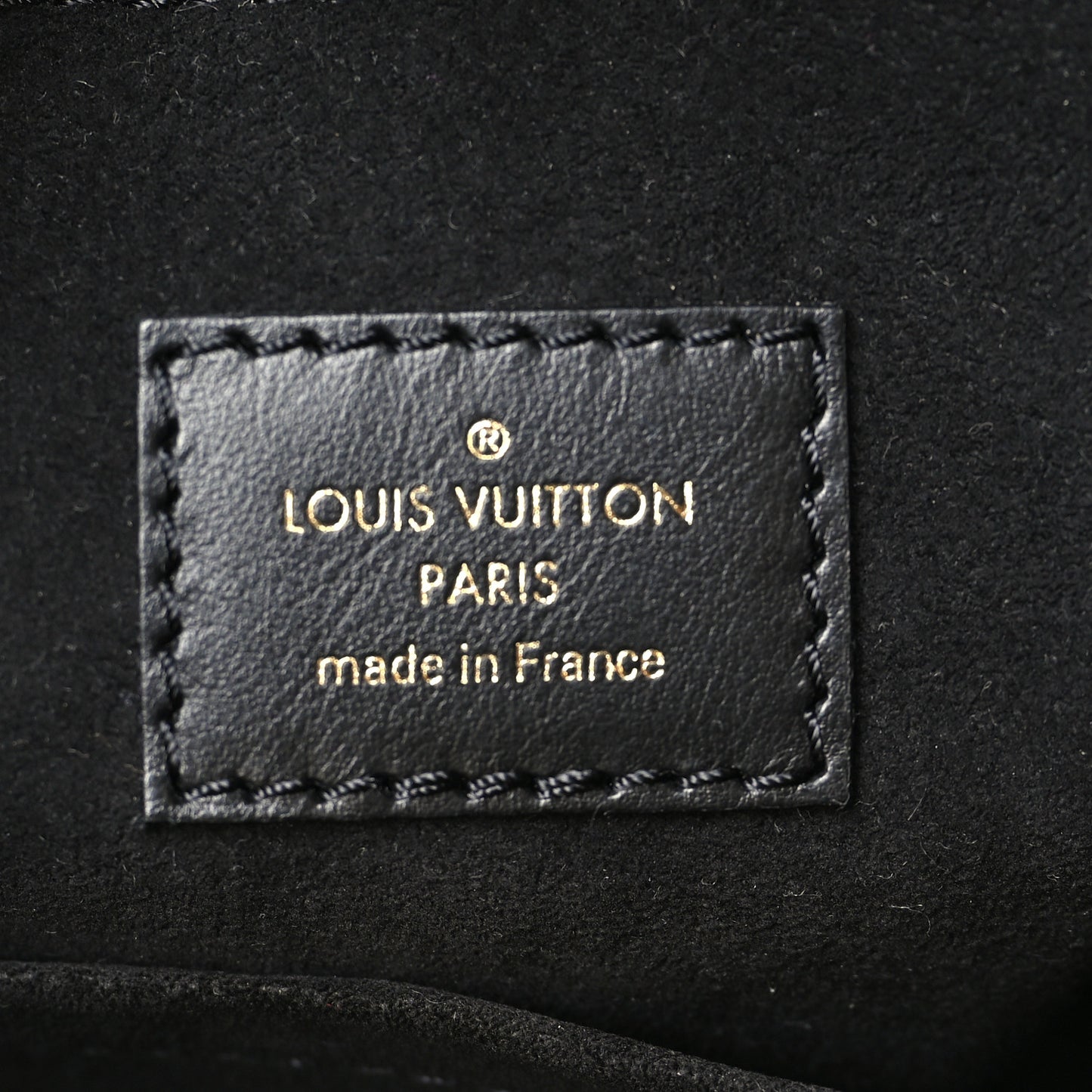 Calfskin Monogram On My Side PM Black