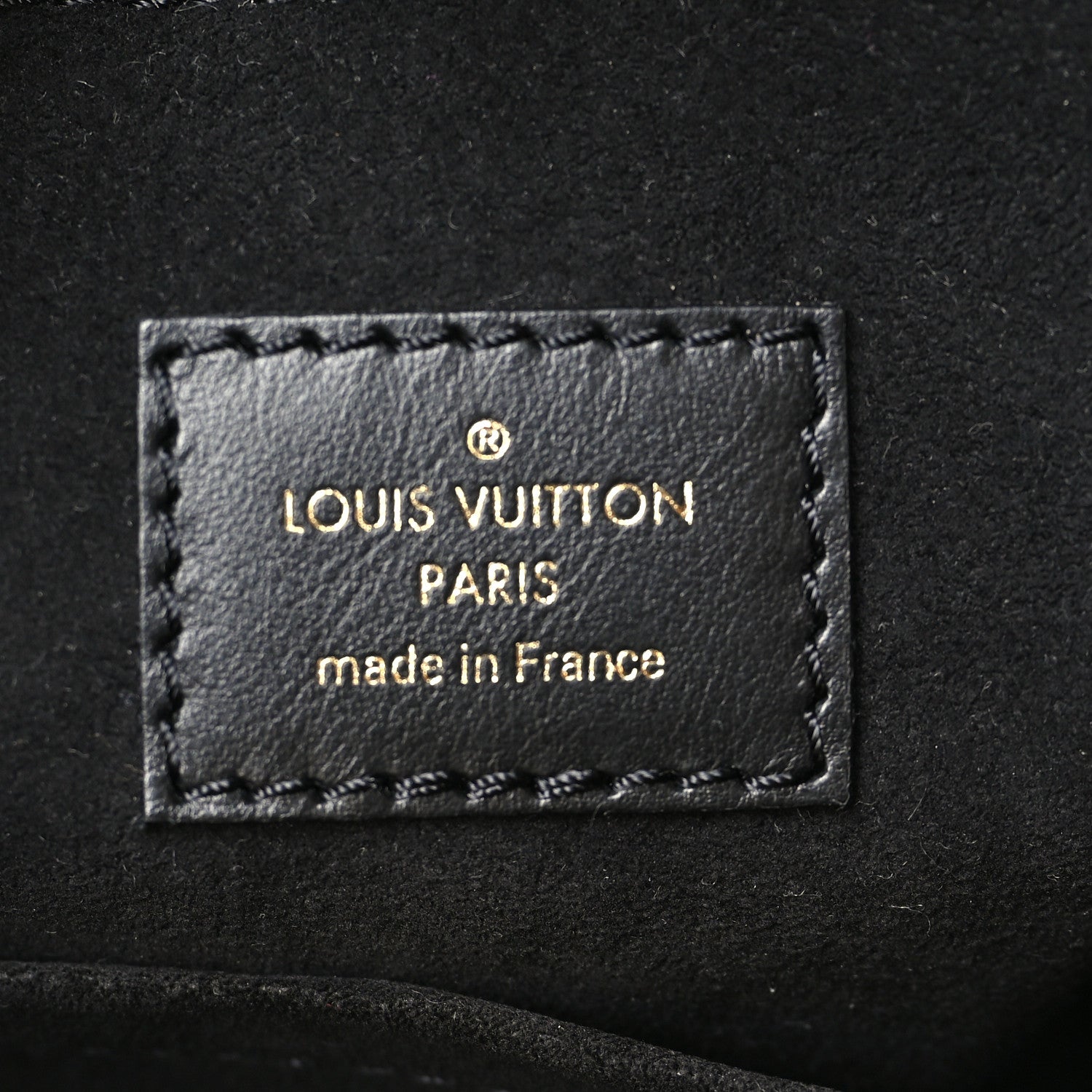 Louis Vuitton Calfskin Monogram On My Side PM Black 6 of 9
