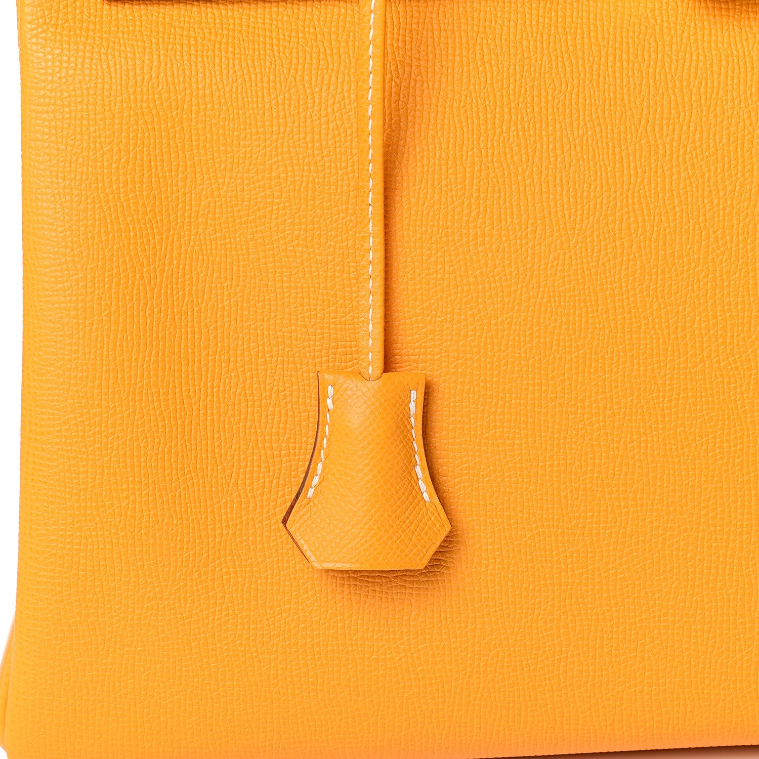 Hermes Epsom Candy Kelly Retourne 35 Jaune D'Or Feu 18 of 33