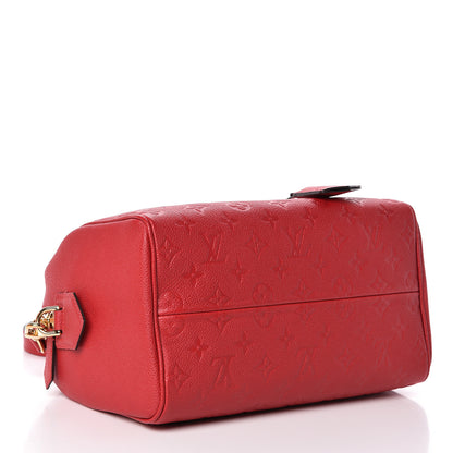 Louis Vuitton Empreinte Speedy Bandouliere 25 NM Scarlet 4 of 11