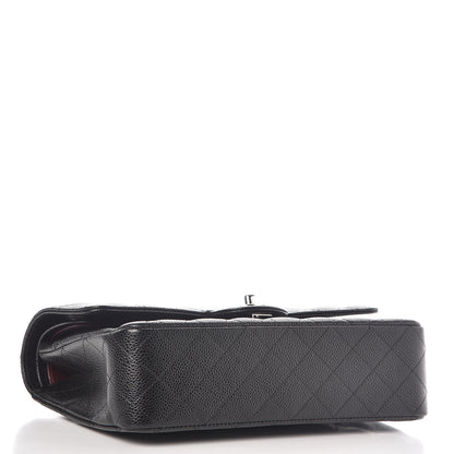 Chanel Caviar Quilted Medium Double Flap Black 4 of 10