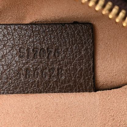 Gucci GG Supreme Monogram Web Small Ophidia Belt Bag 95 38 Dark Brown 6 of 9