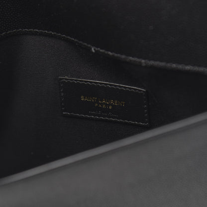 Saint Laurent Grain De Poudre Uptown Pouch Black 6 of 8