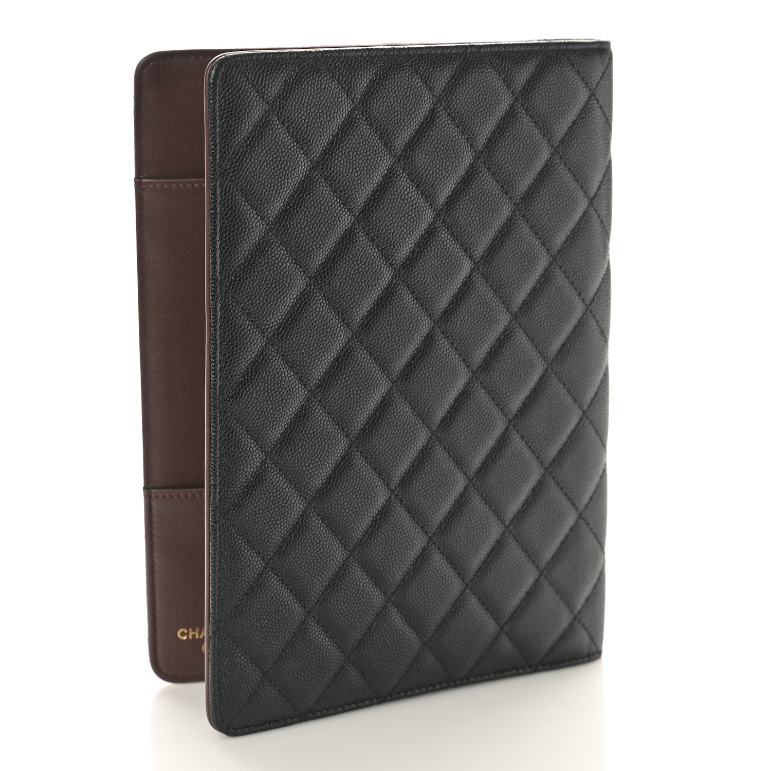 Chanel Caviar Quilted Large Agenda Cover Black 3 of 8
