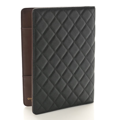 Chanel Caviar Quilted Large Agenda Cover Black 3 of 8