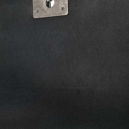 Chanel Calfskin Quilted Medium Boy Flap Black 12 of 12