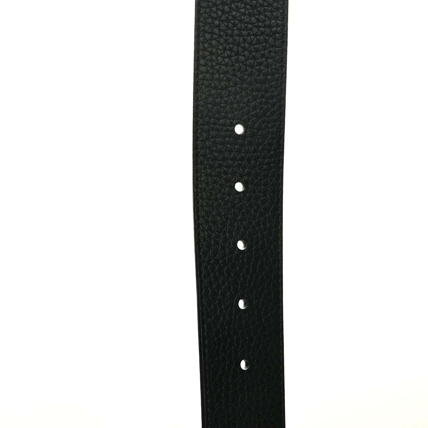 Louis Vuitton Taurillon Calfskin 30mm LV Initiales Reversible Belt 90 36 Black 4 of 5
