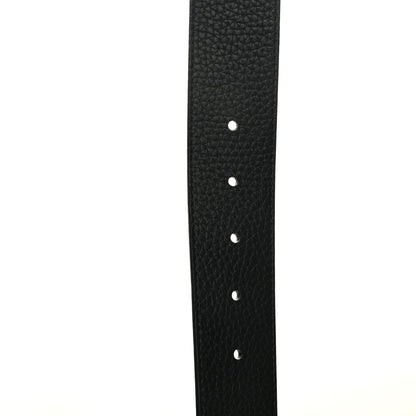 Louis Vuitton Taurillon Calfskin 30mm LV Initiales Reversible Belt 90 36 Black 4 of 5