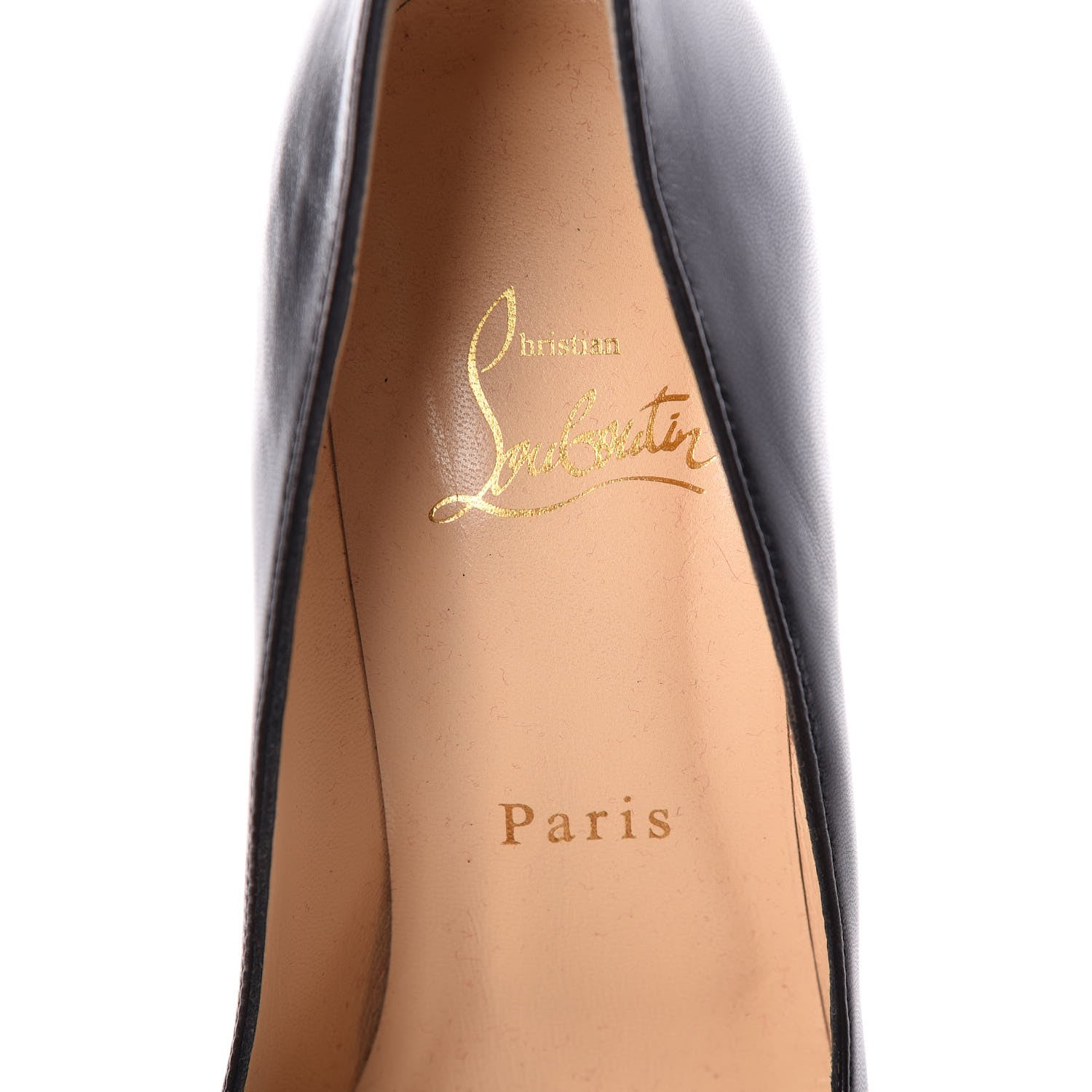 Christian Louboutin Kid Victoria 160 Pumps 38 Black 7 of 7